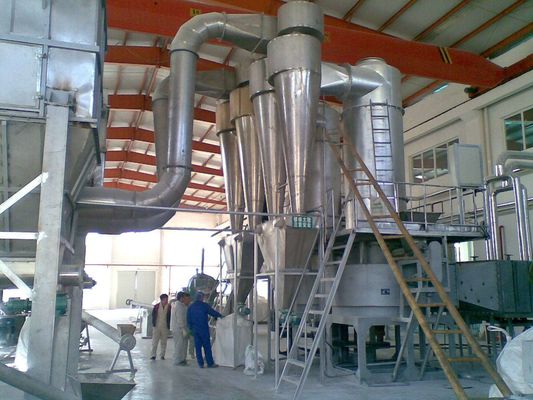 качество  Food Grade Pneumatic Flash Dryer Machine For High Moisture Carbon White / Oxide фабрика