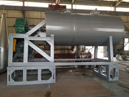 Сушильщик барабанчика 300L вакуума полой лопасти ZPG роторный - сушильщик грабл вакуума 6000L