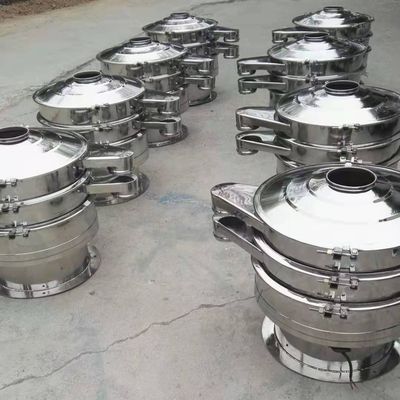 Роторная круговая машина вибрируя экрана пудрит покрывать фильтрующ машину