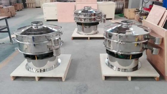 Роторная круговая машина вибрируя экрана пудрит покрывать фильтрующ машину