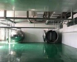 Сушильщик сублимации машины 30kg/Batch-5000kg/batch замораживания мяса SUS304 более сухой